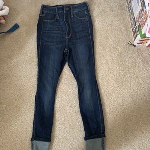 Hollister 00XS Crop Jean Leggings